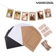 thumbnail image 2 of LOVEVER Frame Picture Photo Wall Collage Frames Display 4X6 Hanging Size Wallet Paper Ornament Clips Tabletop Decor Cardboard, 2 of 7