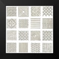 thumbnail image 2 of Lam, Vanna 12x12 Black Modern Framed Museum Art Print Titled - Neutral Layouts I, 2 of 5