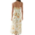thumbnail image 4 of LilyLLL Womens Boho Floral Sundress Sleeveless Strappy A-line Midi Maxi Dress, 4 of 5