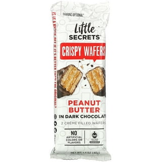 Little Secrets | MINI Crispy Wafers | 30% Less Sugar | Guilt-Free | Nothing  Artificial (Dark Chocolate & Sea Salt, 1-Pack (10 Minis))