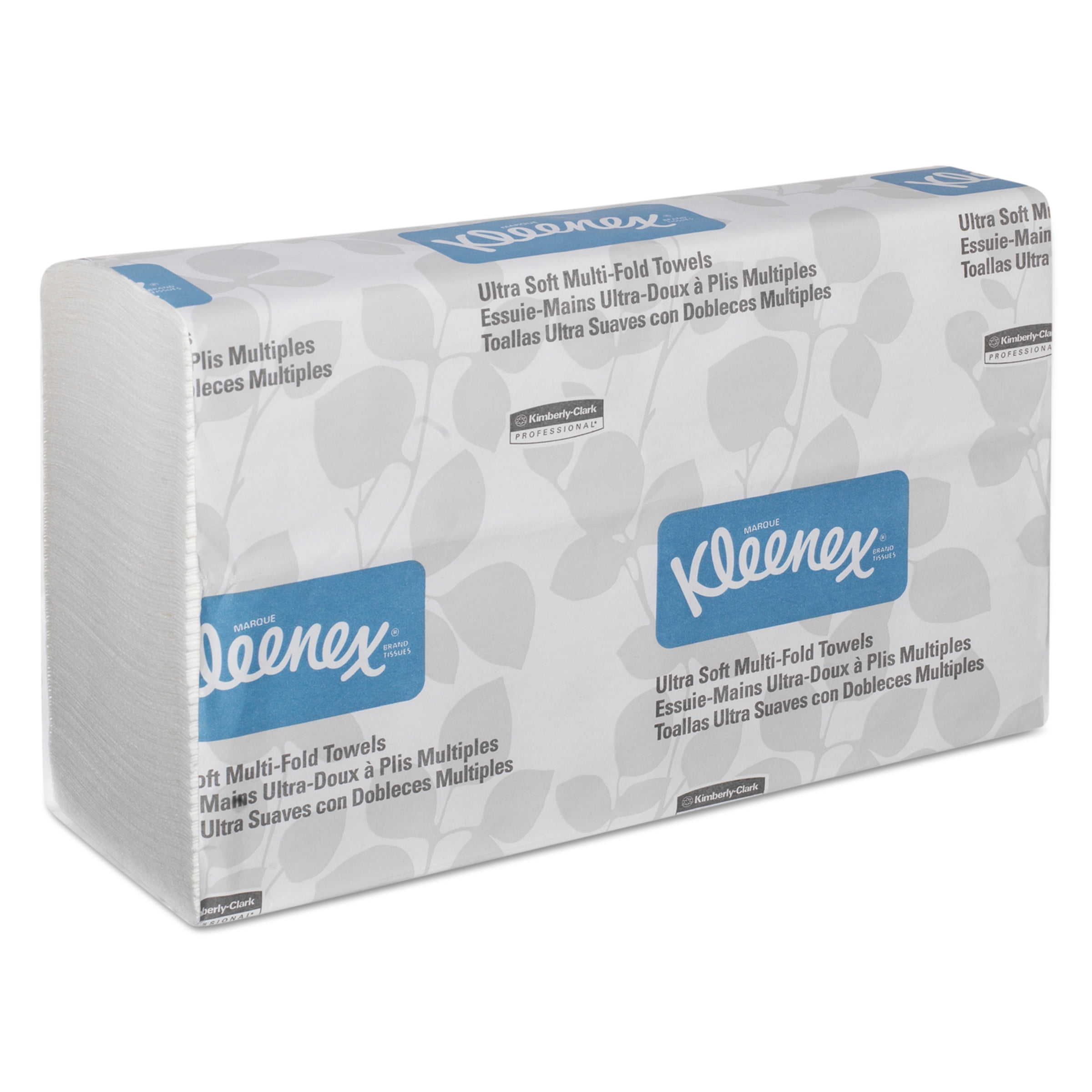 Kleenex Multifold Paper Towels 16 Packs / Case White 150 Tri Fold Pap 01890 