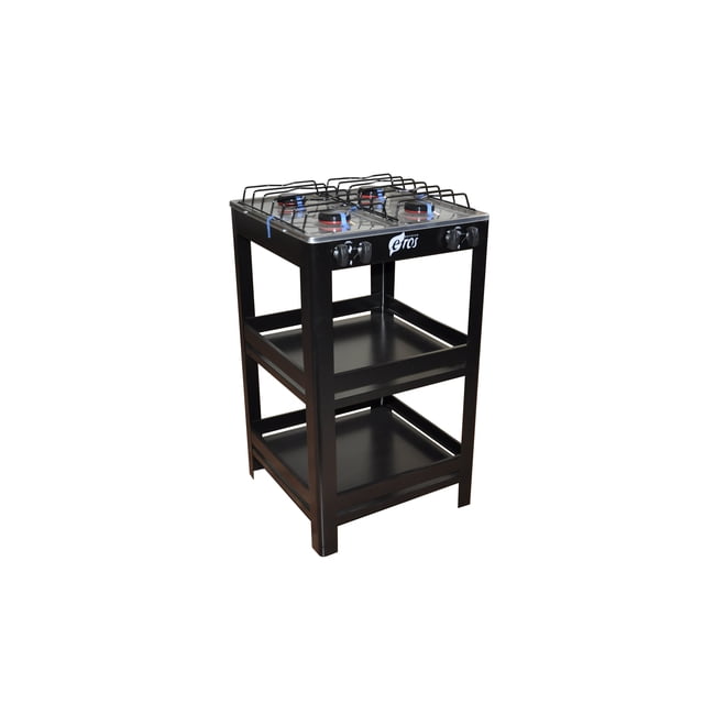 Parrialla 4 Quemadores con Anaquel Eros Mueblemex Parrila 4 Quemadores con Anaquel