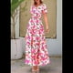 thumbnail image 5 of Vestido Bohemio Floral de Corta para Mujer Imagen 2, Talla XXL, 5 of 9