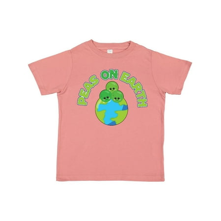 

Inktastic Peas on Earth Gift Toddler Boy or Toddler Girl T-Shirt