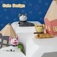 thumbnail image 2 of Juego de 3 bonitos topes de puerta con forma de perro para el hogar y la oficina, 2 of 5