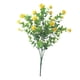 thumbnail image 4 of Guirnalda de eucalipto artificial, rosas, vegetación, hojas de eucalipto para el hogar. Amarillo, 4 of 9