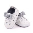 thumbnail image 7 of Otqutp Baby Soft Bottom Sneakers 0 to 12 Months Baby Boys Sneakers Girls Cute Bow PU Leather Lace Up Walking Shoes Flat Shoes, 7 of 7