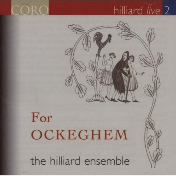 The Hilliard Ensemble - Hilliard Live 2: For Ockeghem - Music & Performance - CD