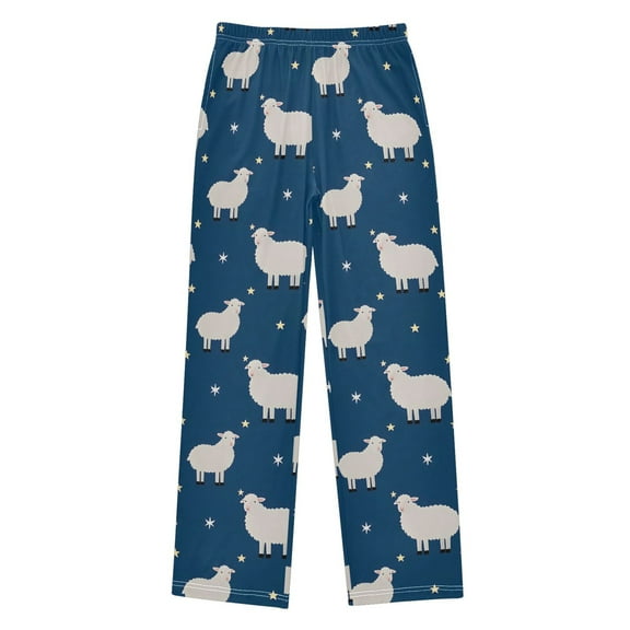 joogoo Cute Sheeps Pajama Pants Pj Bottoms Sleepwear Lounge L