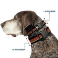 thumbnail image 2 of Star Wars Pet Collar, Dog Collar Plastic Buckle, Star Wars Millennium Falcon Stripe Black/Multi Color, 11 to 16.5 Inches 1.0 Inch Wide, 2 of 8