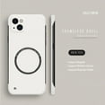 thumbnail image 1 of Hard PC Frameless Magnetic Phone Case For iPhone 14 Pro Max 13 12 11 Pro Mini 15 14 Plus Magsafe Matte Thin Cover, 1 of 5