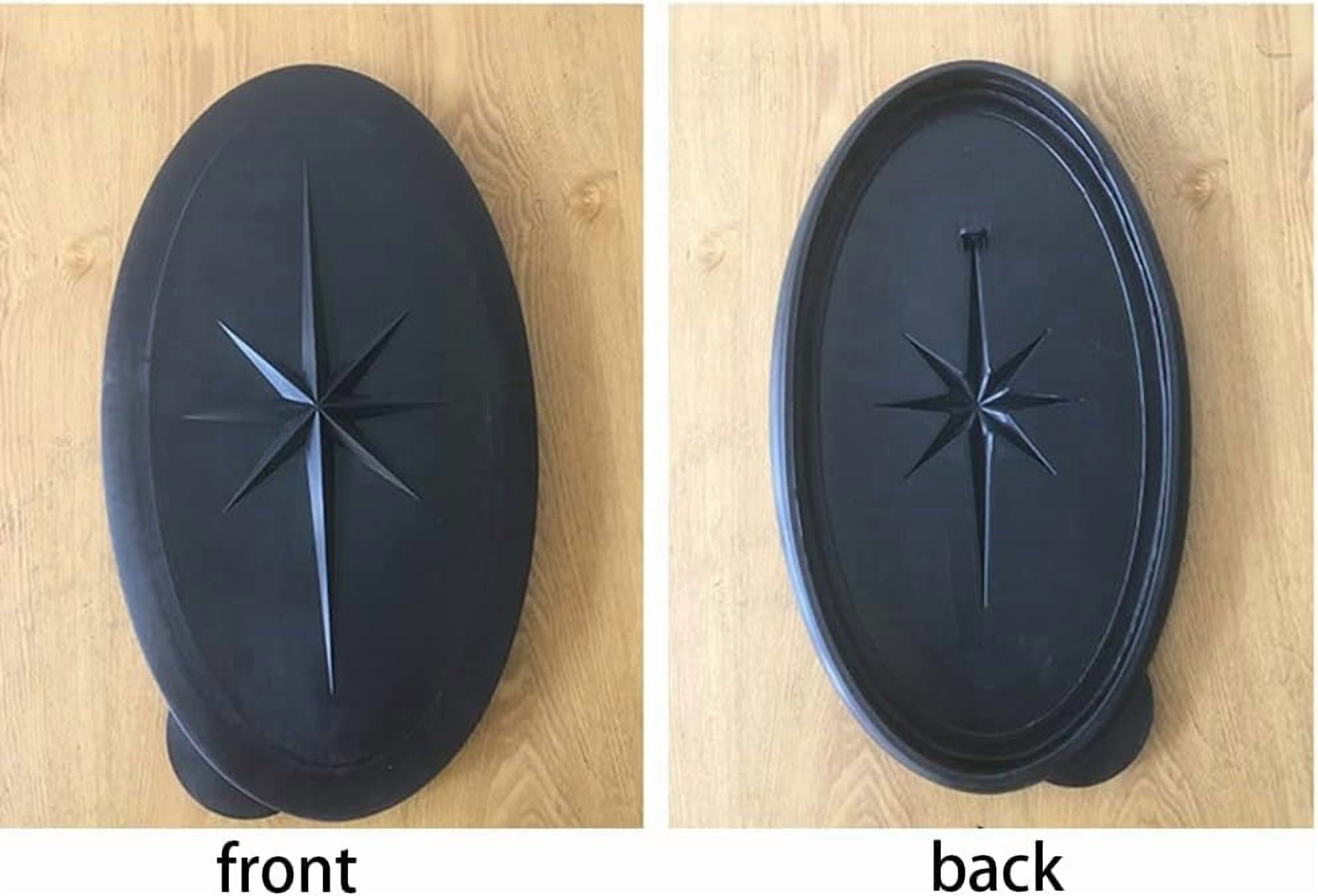 Gray Kayak Hatch Cover Boat Deck Plate Waterproof Accessory for Kayak Canoe
