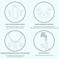 thumbnail image 3 of Cepillo De Dientes En Forma De U Para Niños, Cepillo De Dientes En Forma De U De 360 Grados Con Cabeza Suave Cepillo De Dientes De Masaje Blanqueador De Entrenamiento Para Niños De 2 A 6 Años Muyoka Hogar, 3 of 7