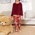 thumbnail image 6 of Hirioo Lilies Flowers for Teenagers' Pajama Pants Womens Lounge Pants with Pockets Pj Bottoms Pants for Men-XS(5-6), 6 of 6