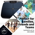 thumbnail image 2 of Premium Smart Digital Body Weight Scale FSA or HSA elegible - 8 Electrodes &ndash; 56+Metrics -Rechargeable- WiFi & Bluetooth - Full Body Analysis -T, 2 of 7