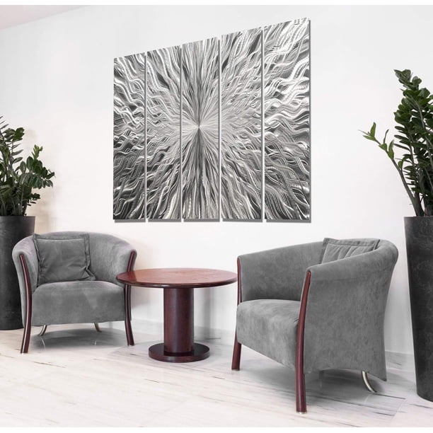 Statements2000 64" x 48" Abstract Metal Wall Art Panels by Jon Allen