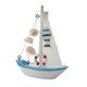 thumbnail image 4 of Modelo de velero, artesanía con temática náutica, adorno decorativo hecho a mano para la decoración del hogar. Estilo C, 4 of 8