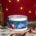 thumbnail image 6 of Honeeladyy Christmas Tin Gift Box Santa Tinplate Candy Cookie Box Round Candy Storage Containers with Lids for Holiday Xmas Supplies, 6 of 6
