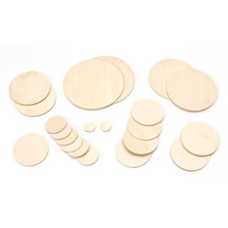Wooden Rings for Crafts, Macrame, Crochet, Jewelry Making, Natural  Unfinished 3 Inch Wood Rings (75mm, 30 Pack)