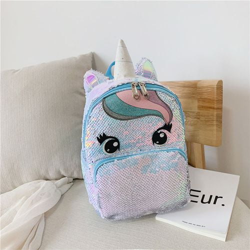fluffy school bag