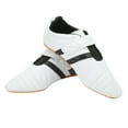 thumbnail image 1 of 1 par de zapatos de Taekwondo, zapatillas de artes marciales, boxeo, Karate, Kung Fu, Tai Chi, zapatos para hombres y mujeres, rayas negras, talla 44 YUNYI BRAND  Deportes, 1 of 8