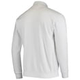 thumbnail image 3 of Men's Colosseum White Oklahoma State Cowboys Tortugas Logo Quarter-Zip Jacket, 3 of 3