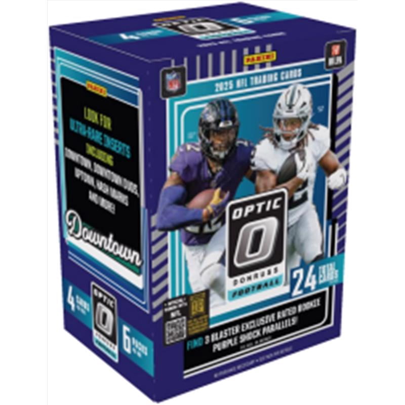 2025 Panini Donruss Optic Football Trading Card Blaster Box Case (20)