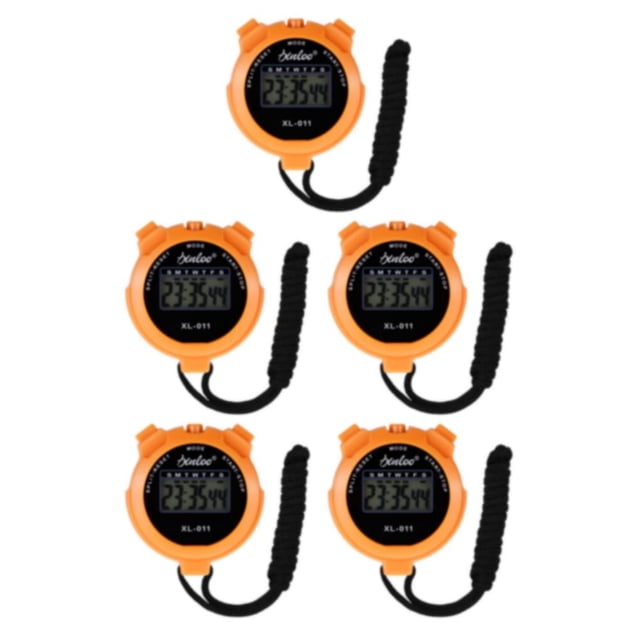 maskred ABS High Accuracy Digital Display Fitness Timer Counter For Versatile Precise Timing Compact 5Set