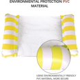 thumbnail image 2 of Floating Inflatable Hammock Float and Inflatable Mattress Floating Hammock Pool Lounger Portable Floating Inflatable Pool Float with Hand Pump inf_Perfect Gift, 2 of 5