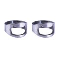 thumbnail image 4 of Greeniant Joyería de anillo Picnic al aire libre Camping Abrebotellas Metal Bebida Cap Remover Bartender Kitchen Bar Apertura Suministro Blanco Type2 NO2, 4 of 6