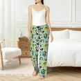 thumbnail image 5 of Bingfone Pajamas for Women,Green Cute Avocado Pajama Pants with Pockets-Medium, 5 of 7