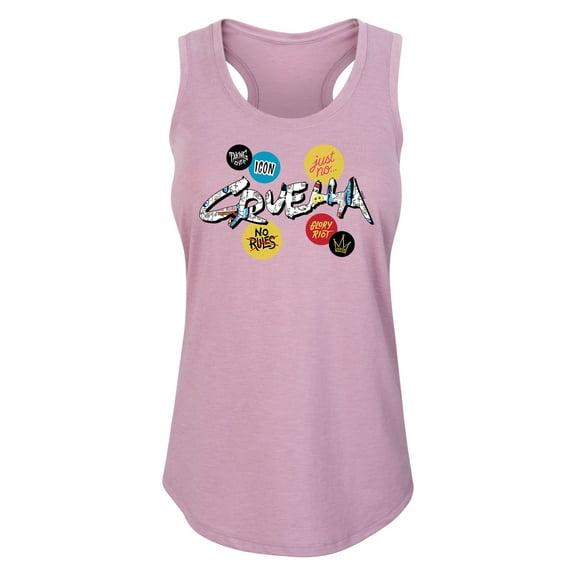 Disney's Cruella - Cruella Pattern Fill - Women's Racerback Tank Top