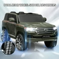 thumbnail image 4 of CazToi Kids 12V 2-Seater Ride On Car Licensed Toyota Land Cruiser Electric Car For Boys and Girls, 4 of 6