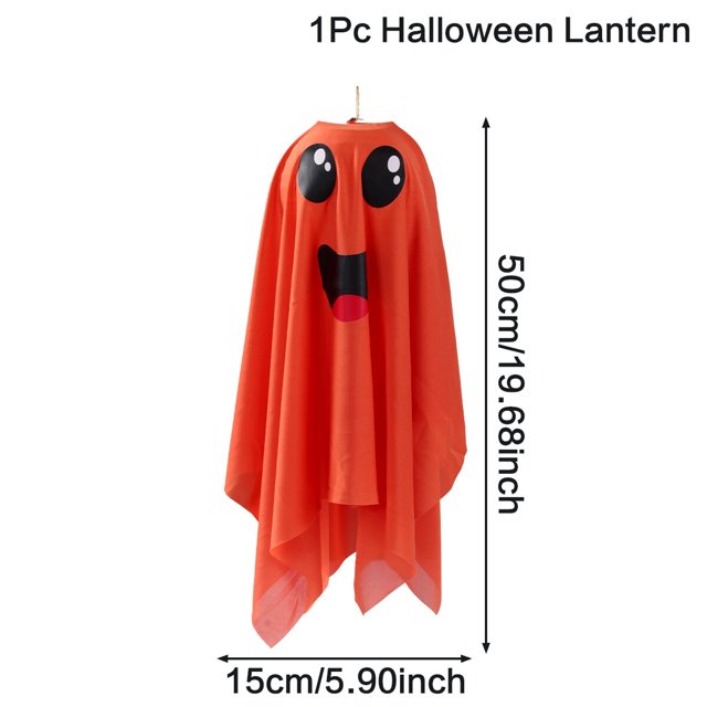 Linternas brillantes de Halloween, farol fantasma de calabaza, decoración de Halloween para el hogar, Bar, suministros de decoración para fiesta de Halloween 2023 xuanjing unisex
