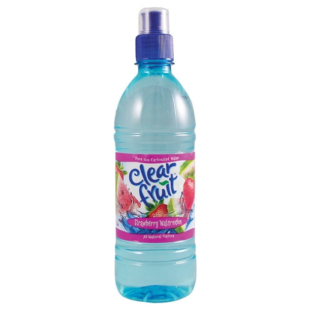 Walmart Grocery Clear American Sparkling Water Strawberry 33 8 Fl Oz