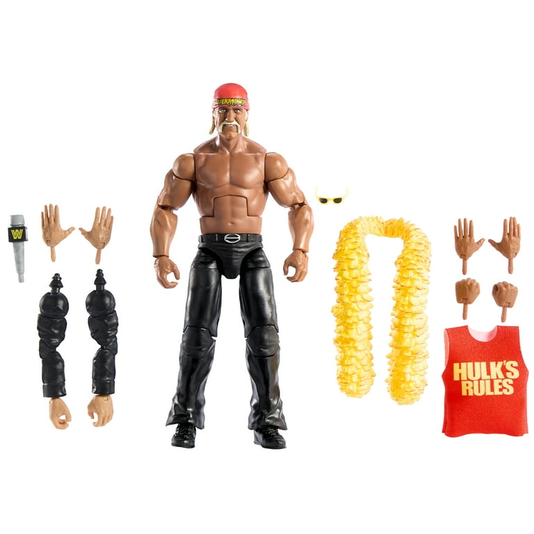 Hulk Hogan Yellow Boa WWE Elite WrestleMania 41 Mattel WWE Toy Wrestling Action Figure Walmart