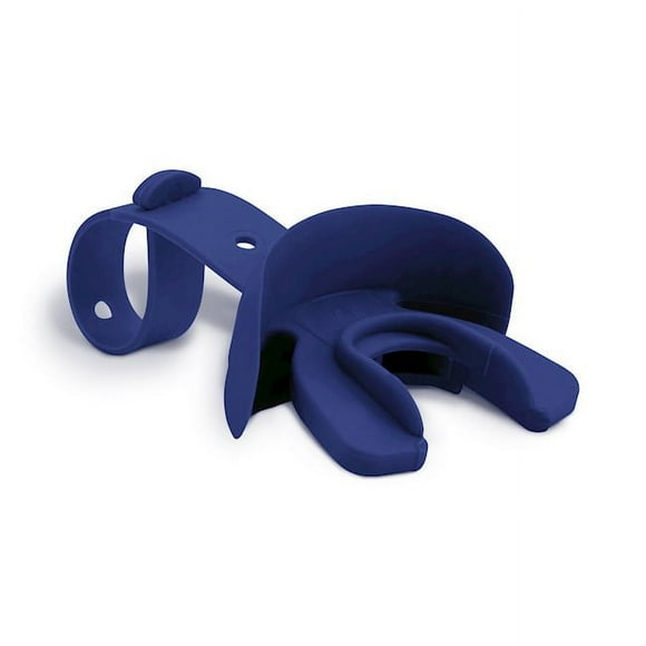 Markwort Vettex Protector Bucal Doubleguard para Fútbol Juvenil, Color Azul Marino