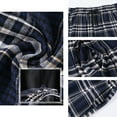 thumbnail image 5 of Xidunhg Men's 3-Pack Comfortable Pajama Pants, Cotton Blend Flannel Plaid Sleep and Lounge Bottoms with Pockets, 5 of 10