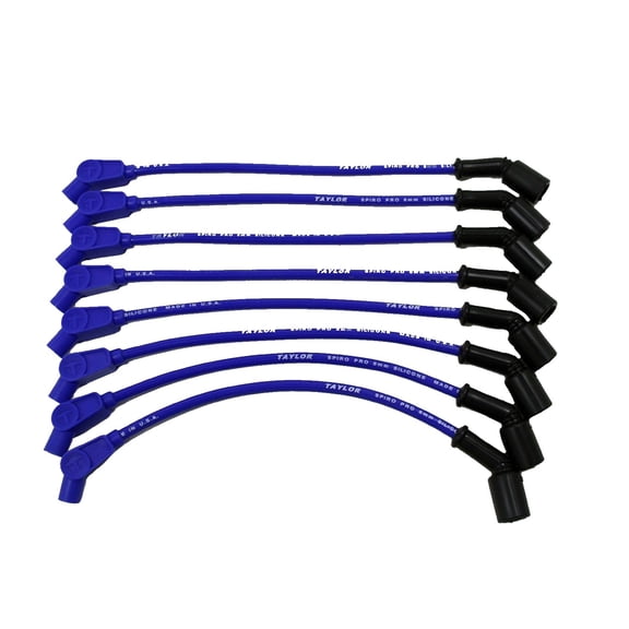 Taylor Wire / Vertex 76645 TAY76645 8MM RACE FIT SPIRO-PRO 8IN 135 BLUE Fits select: 2010-2011 CHEVROLET CAMARO SS, 2003-2004 CHEVROLET CORVETTE