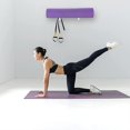 thumbnail image 4 of Soporte de pared acrílico para yoga, almohadilla de espuma para ejercicio, estante de almacenamiento para colgar, transparente Feliz Sencillez, 4 of 5