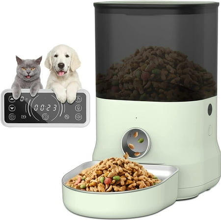 UPC: 0843775119023 | Dogness Cube Programmable Pet Feeder 4 Liters for Dogs and Cats – Green