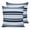 Navy Sky Blue, variant on 16x16 Pillow Covers Set of 2, Navy Sky Blue Ombre Striped Square Throw Pillow Covers for Couch/Sofa/Living Room, Gradient Horizontal Lines Decorative Soft Pillowcases for Couch Throw Pillows