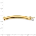 thumbnail image 5 of 14K Yellow Gold 6mm Omega Extender for Necklace, 5 of 5