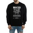 thumbnail image 3 of Harry Potter Mens Bellatrix Lestrange Wanted Sweatshirt, 3 of 5
