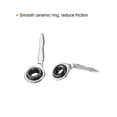 thumbnail image 4 of 1.5mm Iron Fishing Rod Guide Repair Kit Eyelet Replacement, Silver 8 Pack, 4 of 6