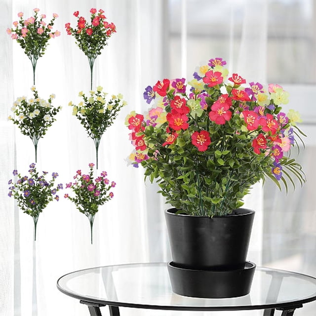 Eucalipto Sintético Ramo de camelias artificiales de seda para bodas,manojo de flores para decoración del hogar (rojo rosa,1 pieza) Rkxzt