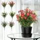 thumbnail image 1 of Eucalipto Sintético Ramo de camelias artificiales de seda para bodas,manojo de flores para decoración del hogar (rojo rosa,1 pieza) Rkxzt, 1 of 9