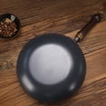 thumbnail image 3 of Klonfd Cookware Combination 9.5/10.2/11in Uncoated Pure Skillet With Lid Multifunctional Non Stick Wok With Lid High Frying Pan For Cooking, 3 of 4