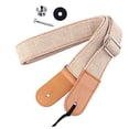 thumbnail image 4 of PTOOTP Correa Beige Para Ukulele Con Cuerpo De Y Cuero Para Uso Cómodo, 4 of 7
