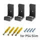 thumbnail image 3 of Soporte de pared para consola de juegos, ahorro de espacio para PS4/PS4 Pro/PS4 Slim, 3 of 5